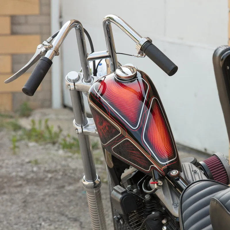 2.1gal Narrow Sportster Frisco Style Bobber Gas Tank