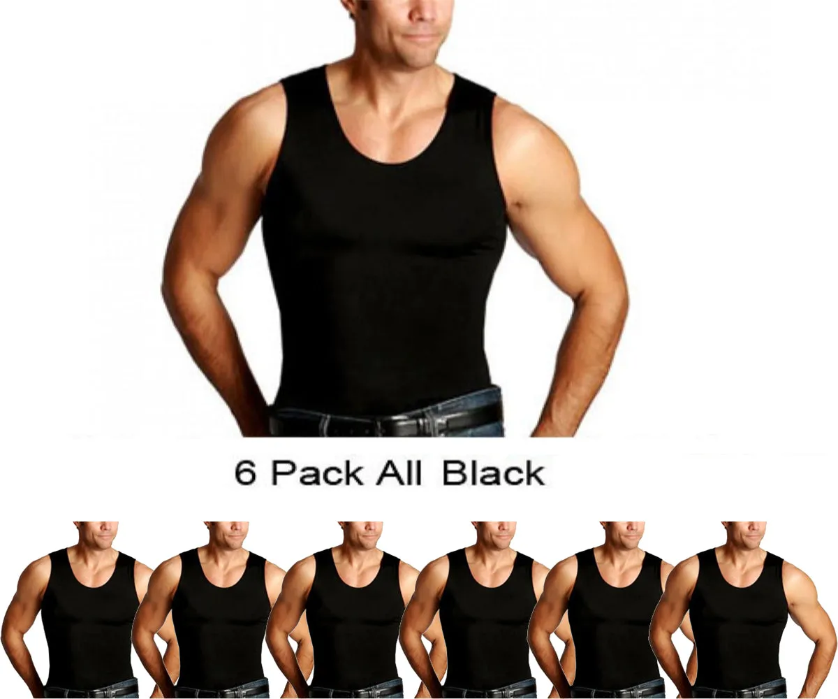 6-Pack Insta Slim Compression Muscle Tank MS0006