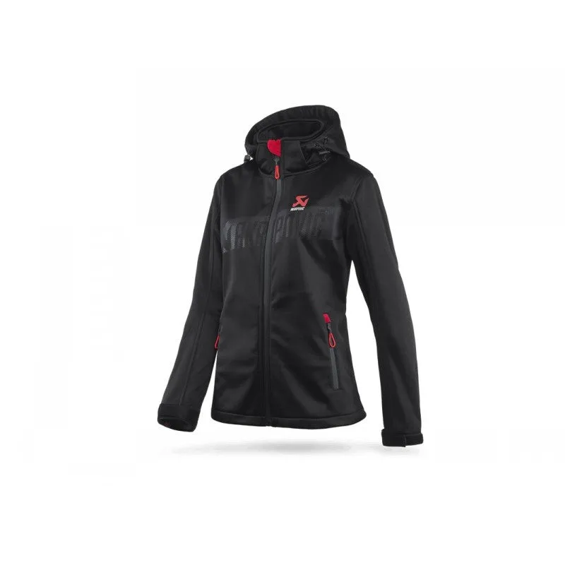 AKRAPOVIC 802088 Softshell Jacket Corpo Black Women S