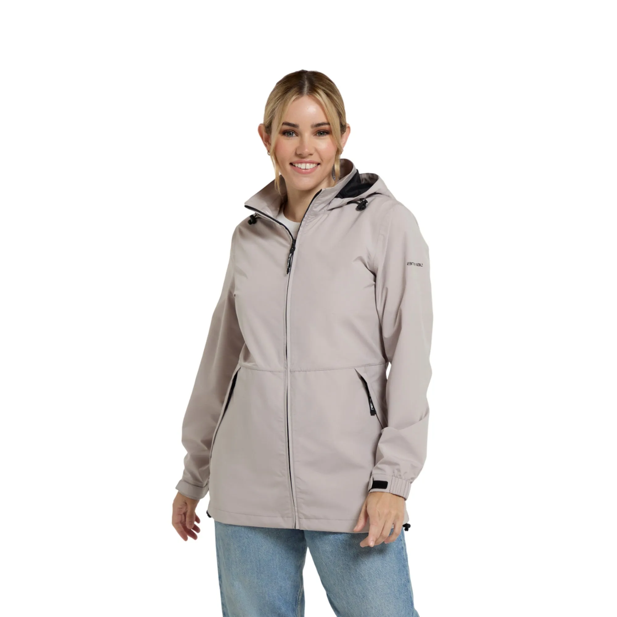 Animal Womens/Ladies Pace Packable Waterproof Jacket