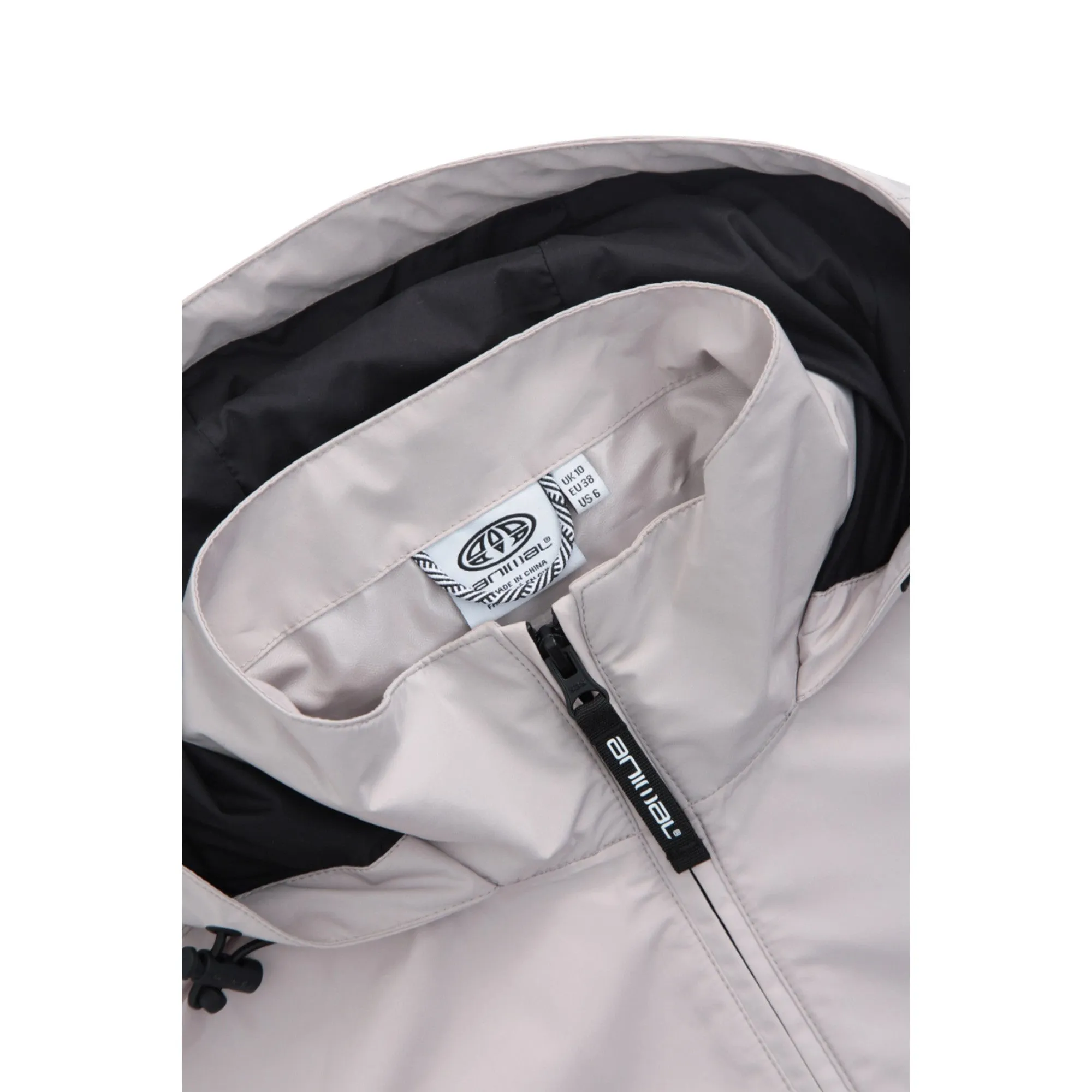 Animal Womens/Ladies Pace Packable Waterproof Jacket