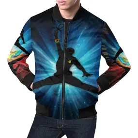 ANKH 'UP  Bomber Jacket for Men