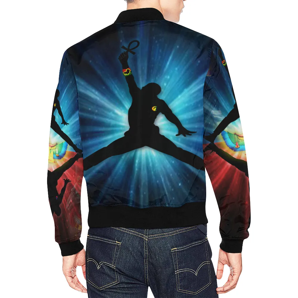 ANKH 'UP  Bomber Jacket for Men