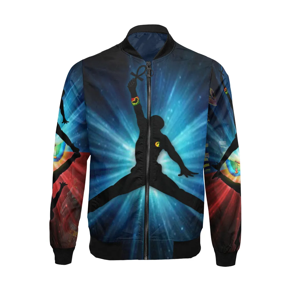 ANKH 'UP  Bomber Jacket for Men