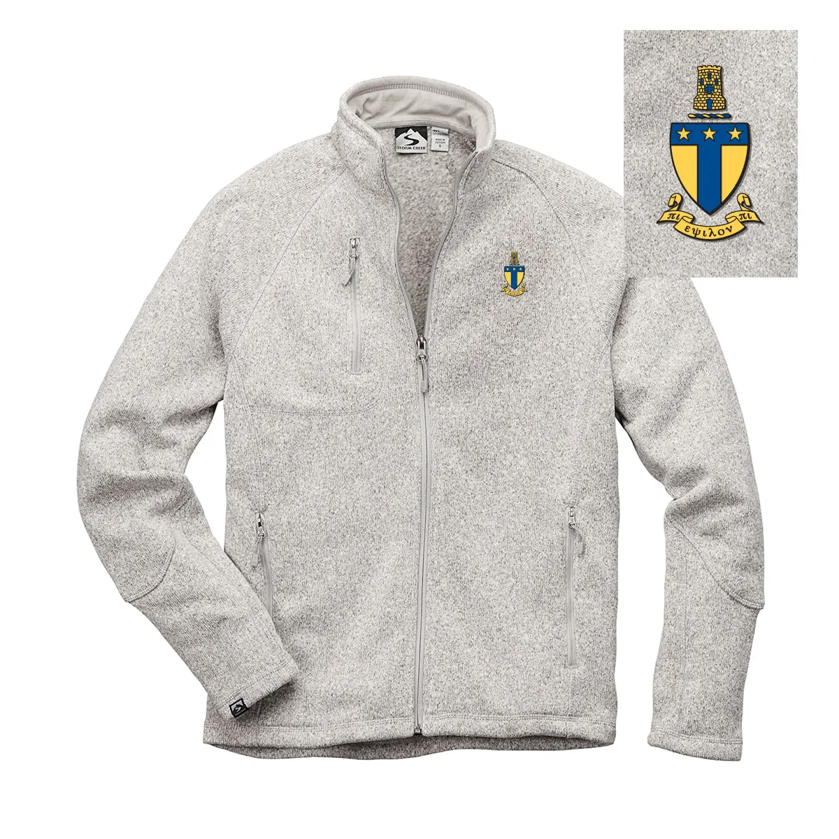 ATO Embroidered Crest Full Zip