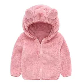 Baby Warm Winter Jacket, Toddler & Girl Sweater Coat, Infant Hooded Outwear 1-4 Year Toddler Jacket