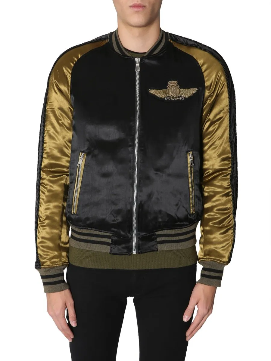 Balmain Paris Crest Bomber Jacket