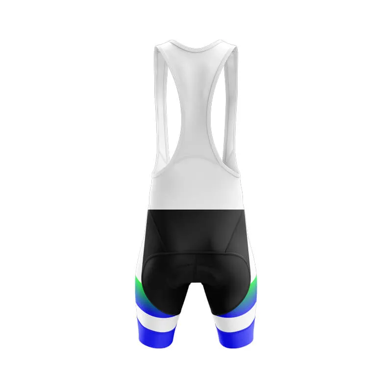 BB Gradient Bibs & Shorts (Blue-Green)