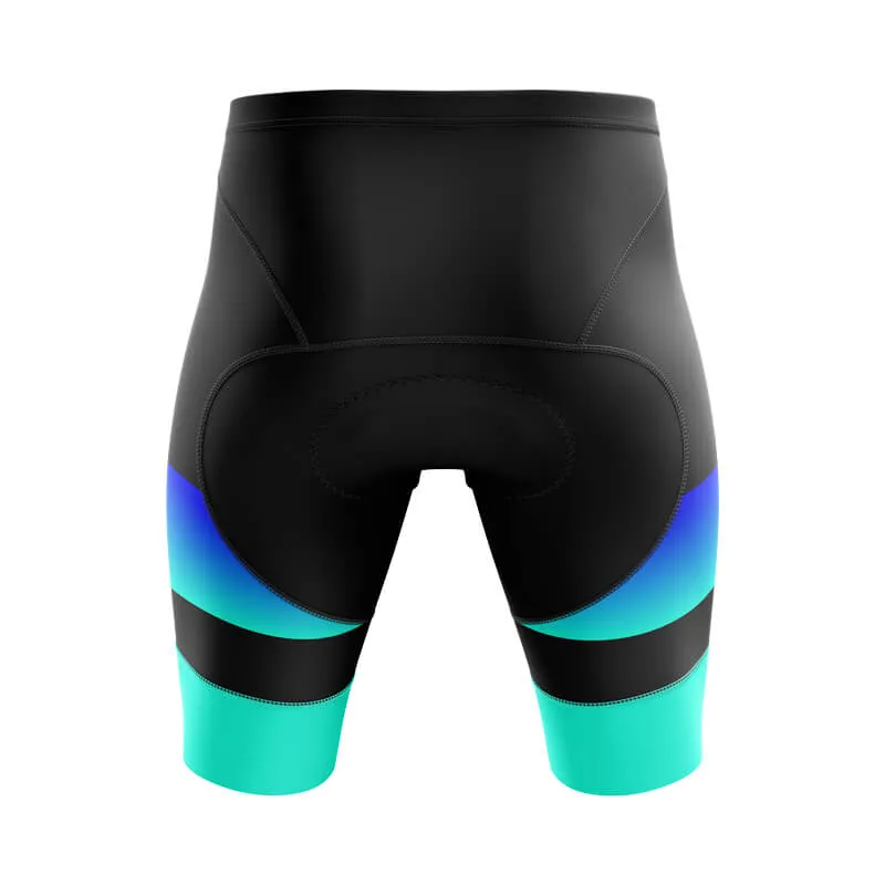 BB Gradient Bibs & Shorts (Blue-Teal)