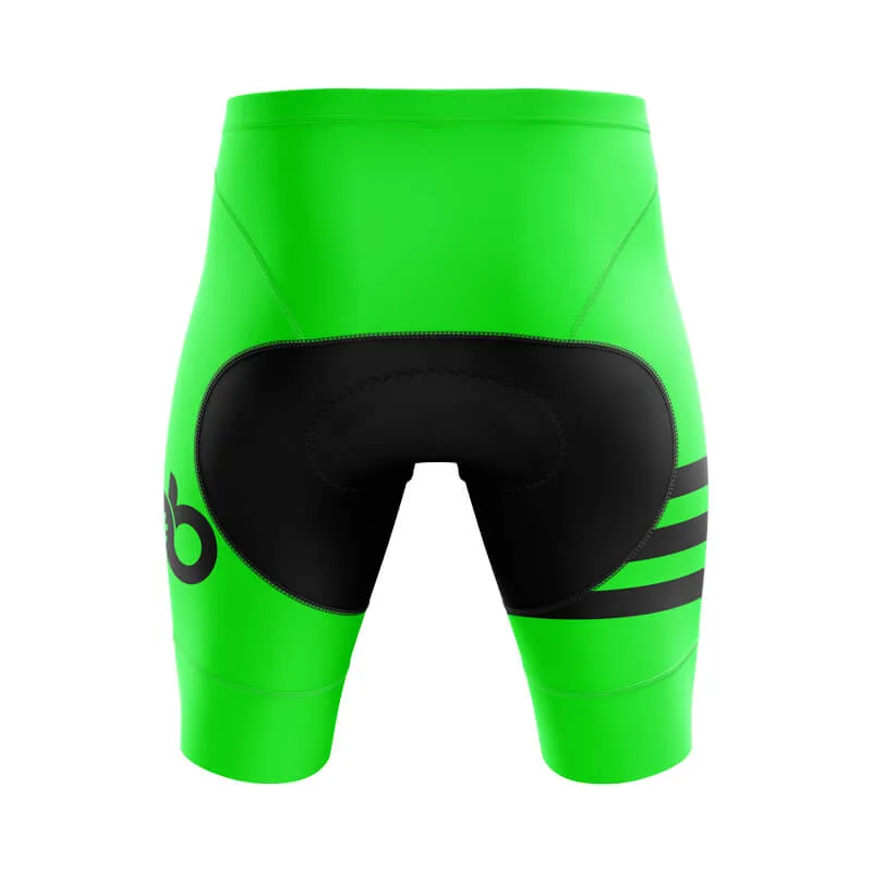 Bicycle Booth Stripes (Green) Shorts & Pants