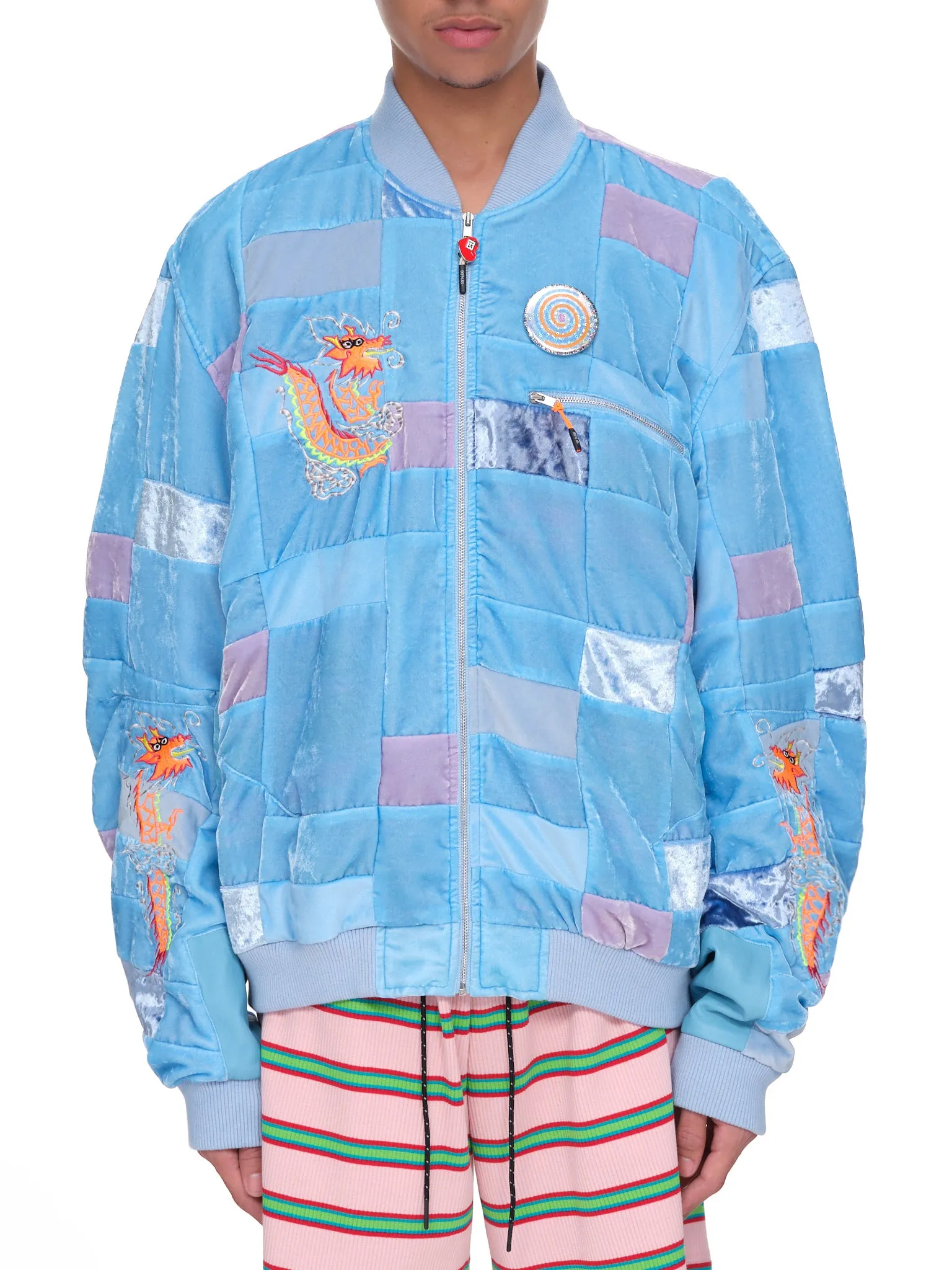 Block Young Jomba Jacket (NN16-JK09A-MIXED-BLUE)