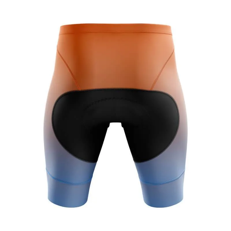 Blue Orange Gradient Shorts & Pants