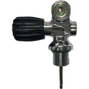 Blue Steel Din/Yoke Convertible Valve for Scuba Tank