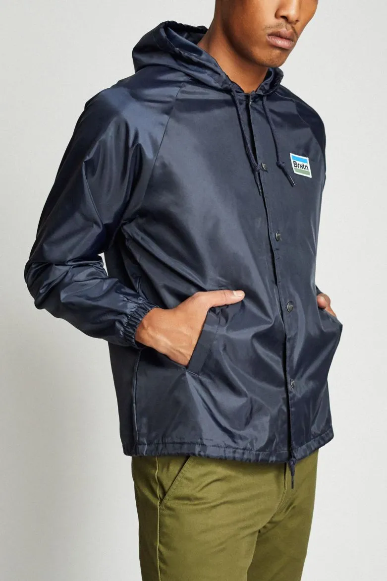 Brixton - Nobel Men's Hooded Jacket, Navy