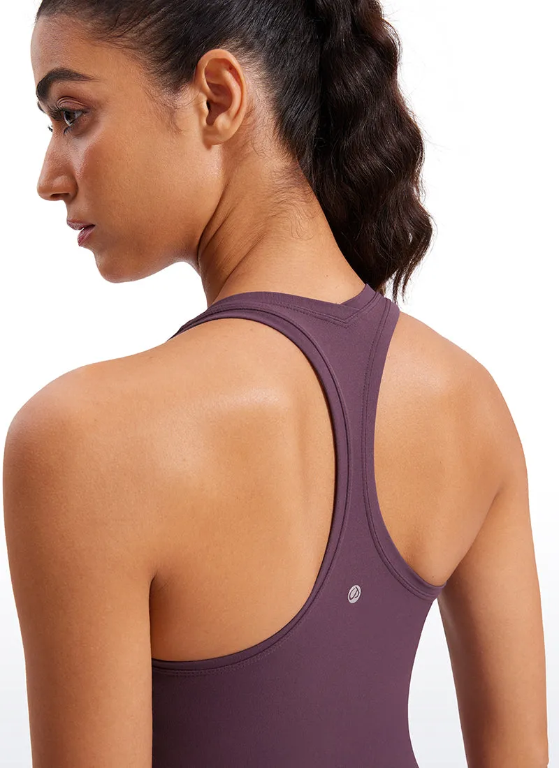 Butterluxe Waist-Length Crewneck Tank Racerback