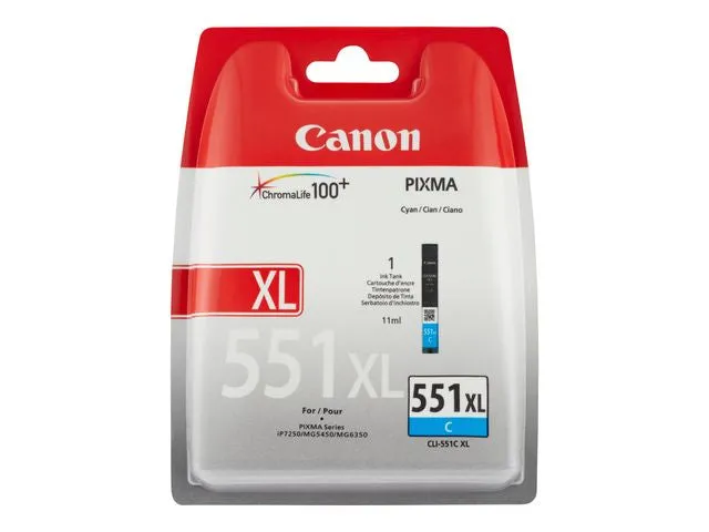 Canon Toner Cartridge Cli-551C Xl - Cyan