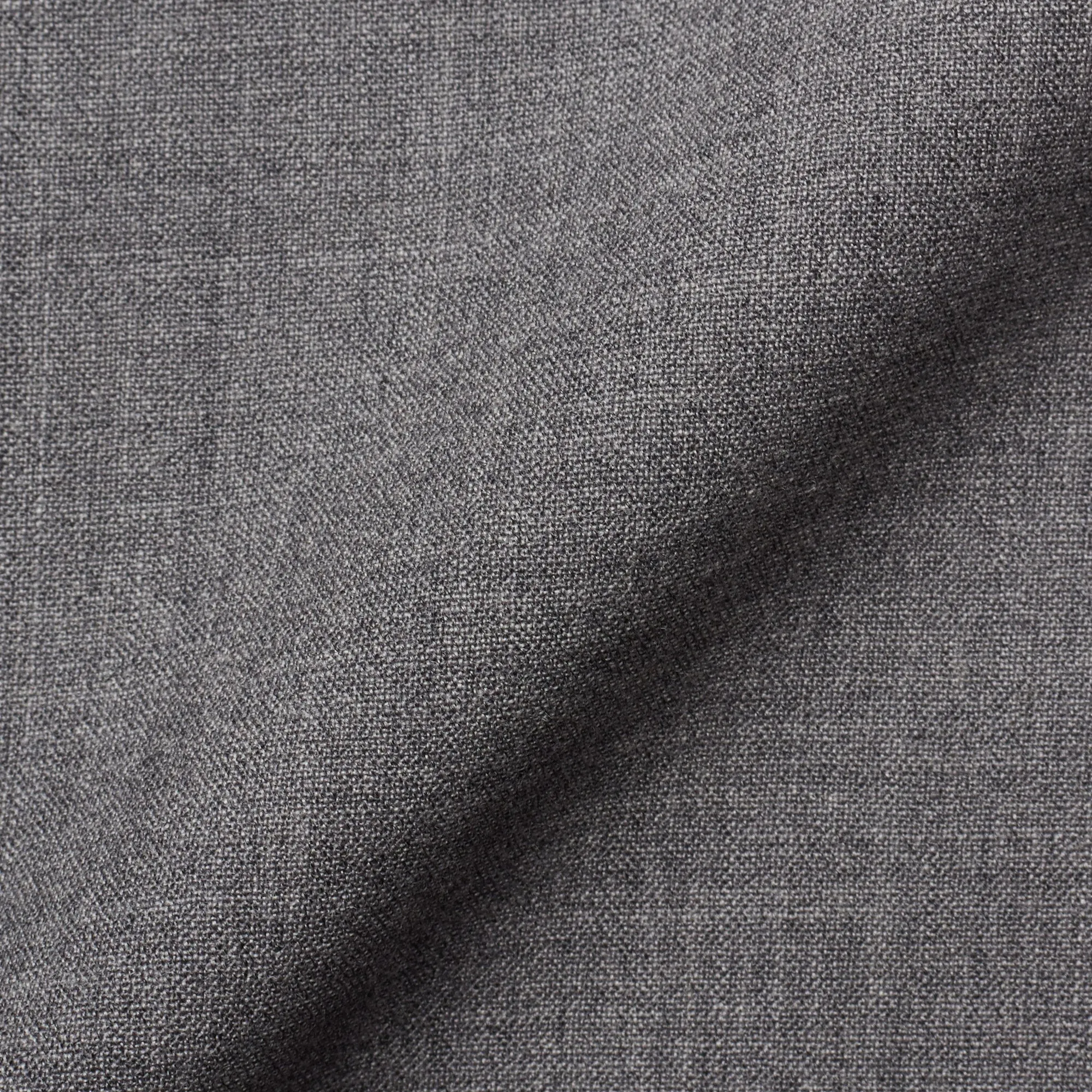 CESARE ATTOLINI Handmade Chambray Gray Wool Business Suit NEW