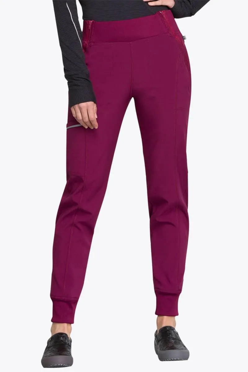 CK110AP Cherokee Infinity Women's Petite Mid Rise Jogger Pant