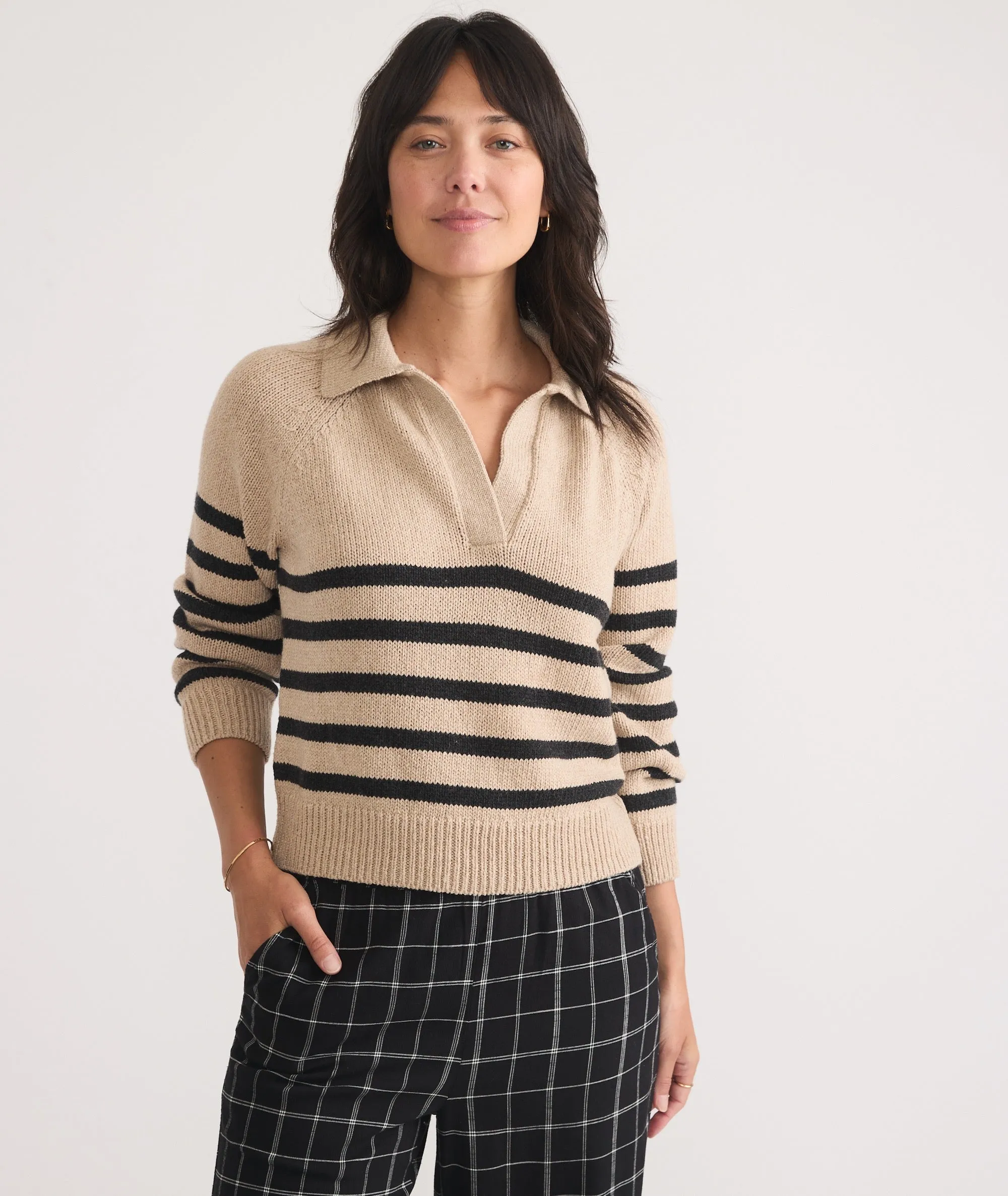 Claire Relaxed Sweater Polo