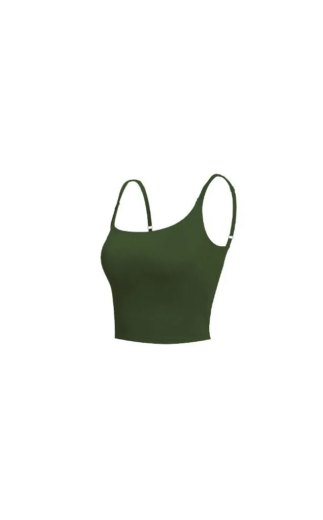 Cloud II™ Scoop Tank - Olive