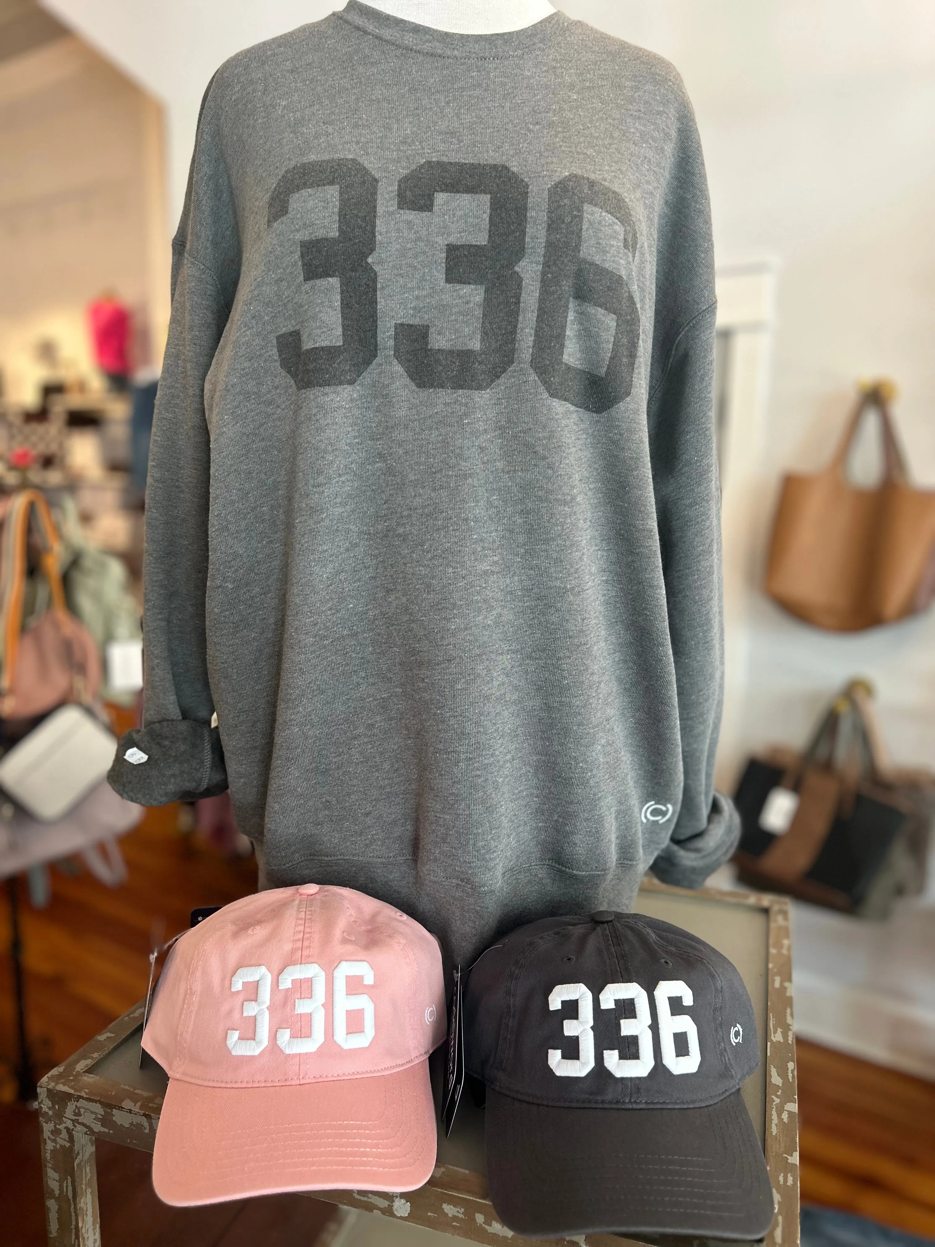 Codeword Fleece Heather Gray Pullover - "336"