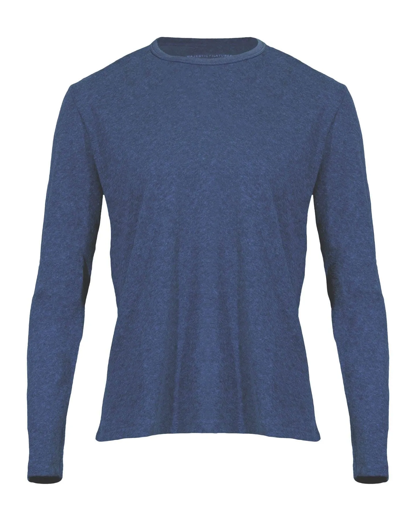 Cotton Cashmere Round Neck Pullover