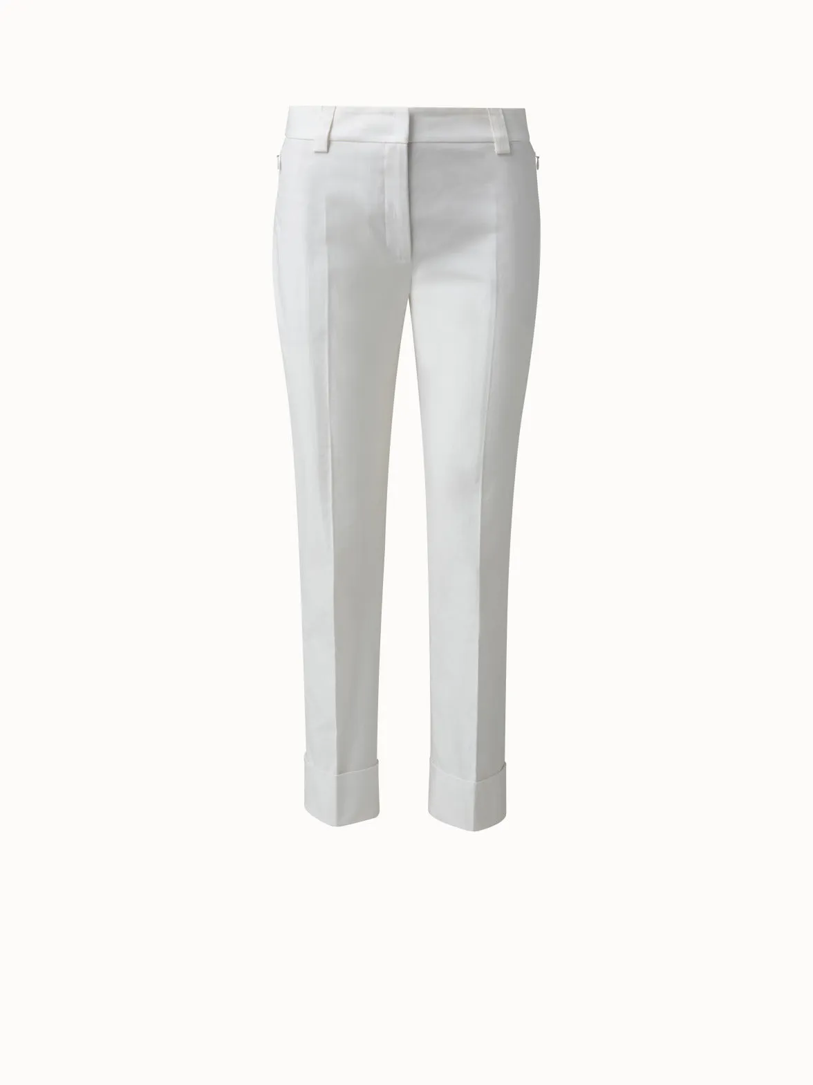 Cotton Poplin Stretch Pant