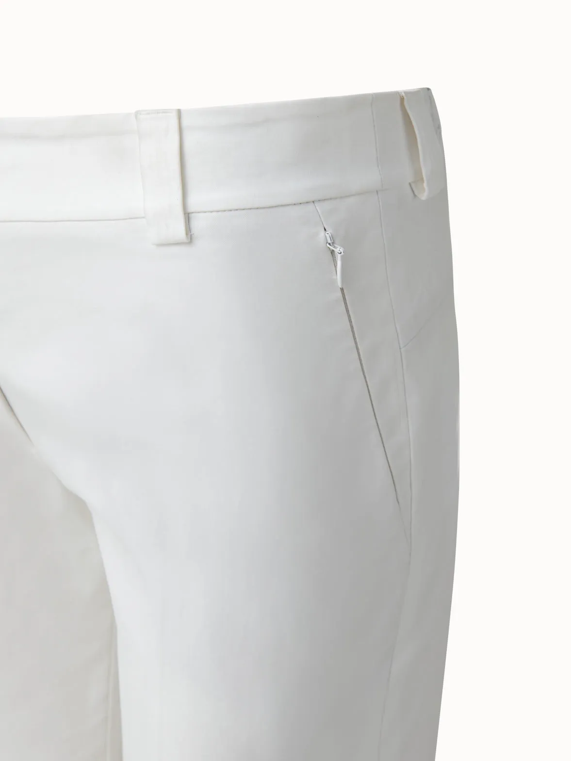 Cotton Poplin Stretch Pant