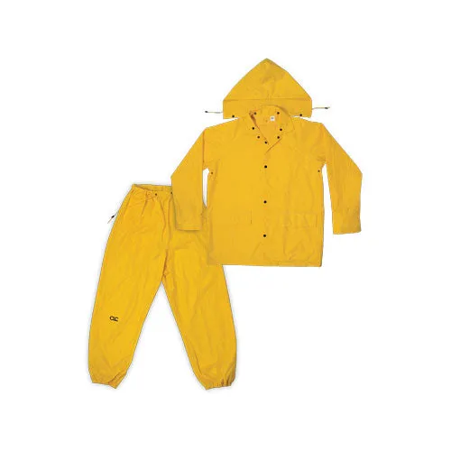 Custom Leather Craft R1022X Yellow Polyester 3 Piece Suit, 2X-Large