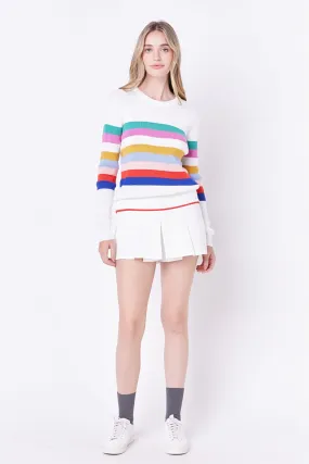 English Factory - Multi Striped Sweater