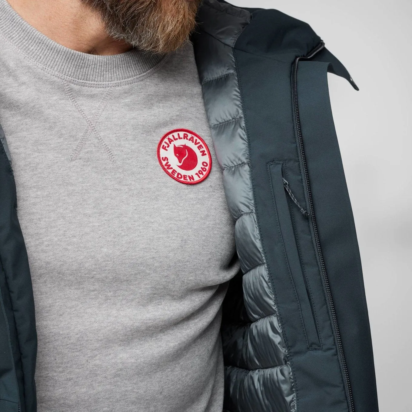 FjällRäven Men's HC Hyrdatic Padded Trail Jacket