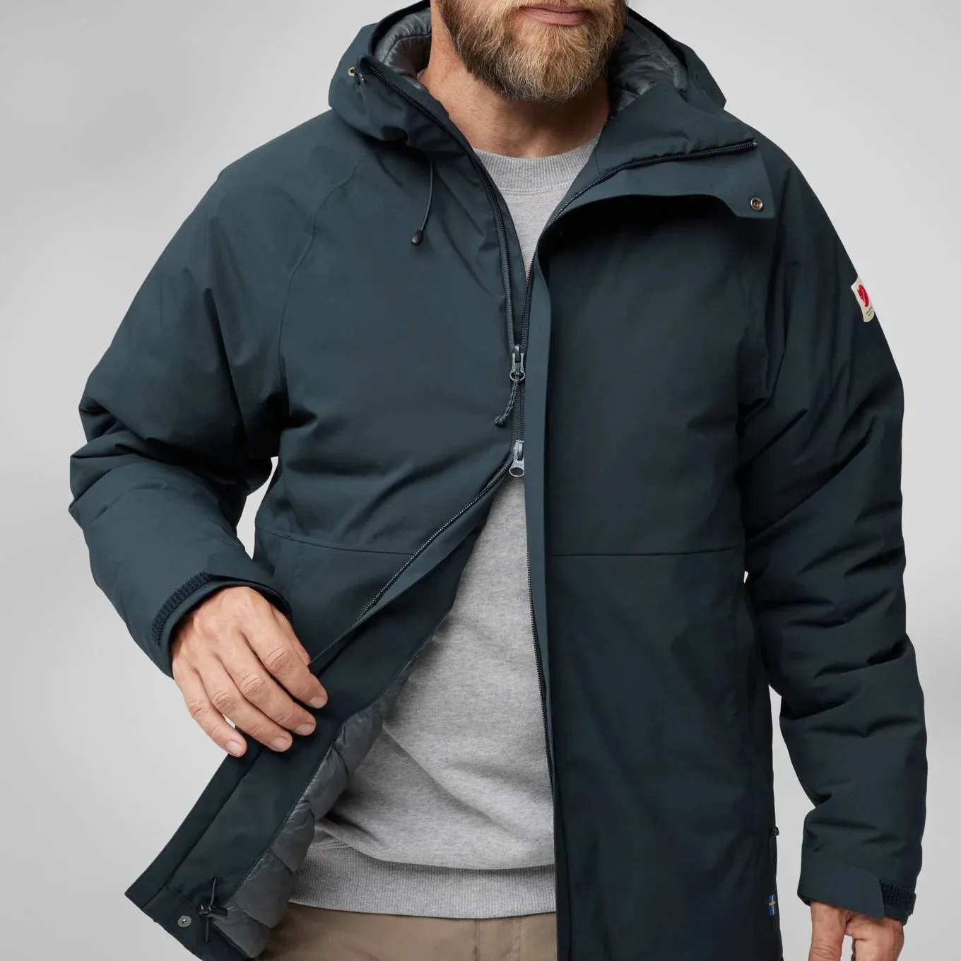 FjällRäven Men's HC Hyrdatic Padded Trail Jacket