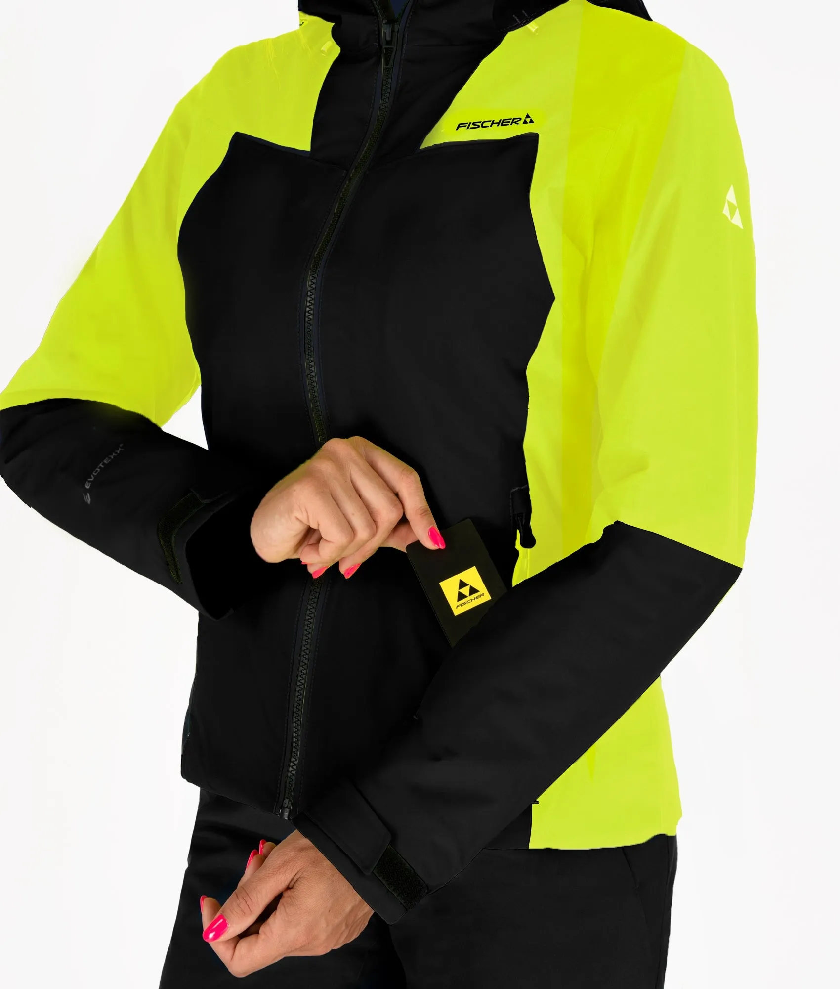 Fleiding Insulated Ski Jacket Women YELLOW