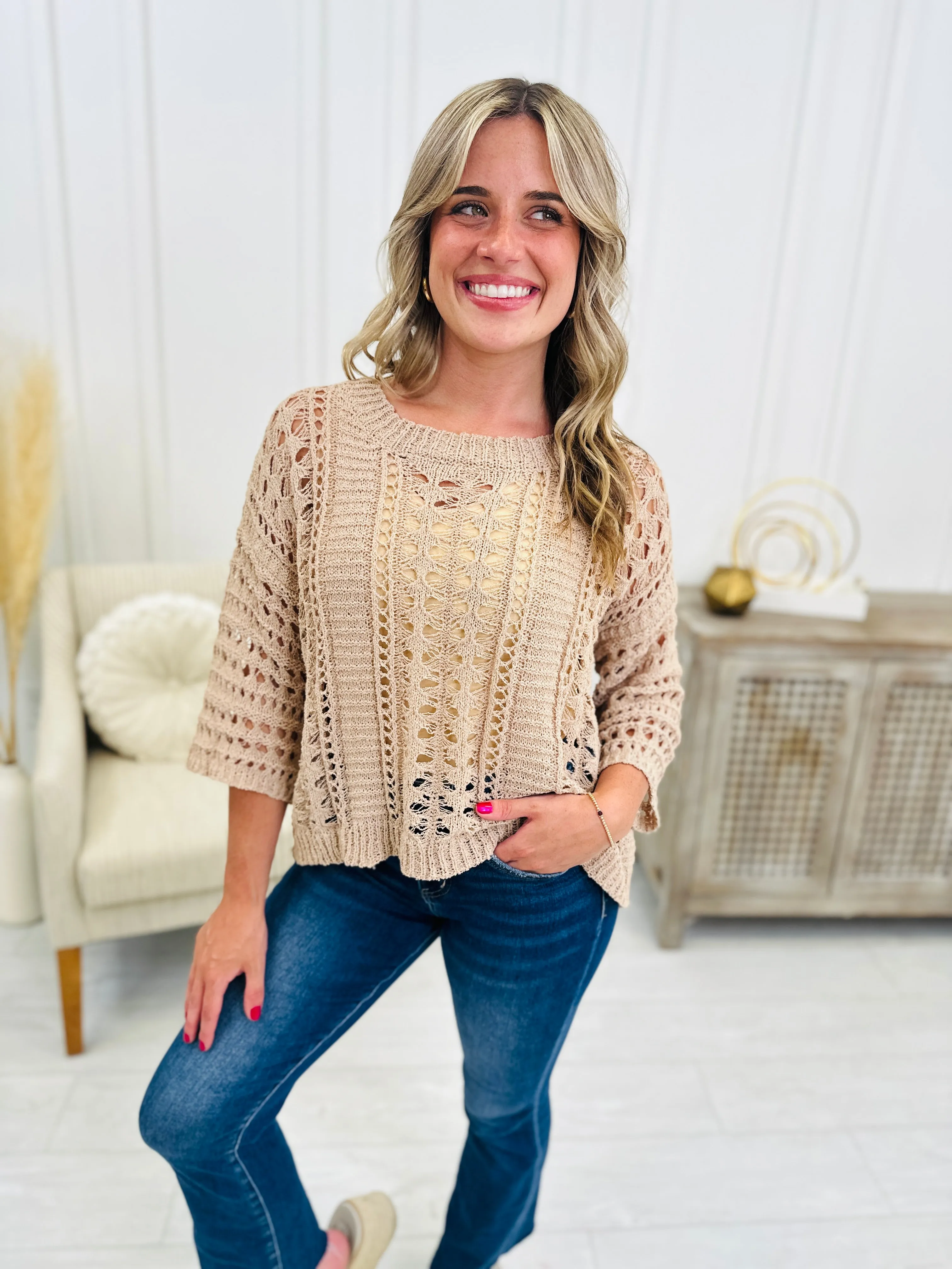 Free To Frolic Sweater- Multiple Colors!