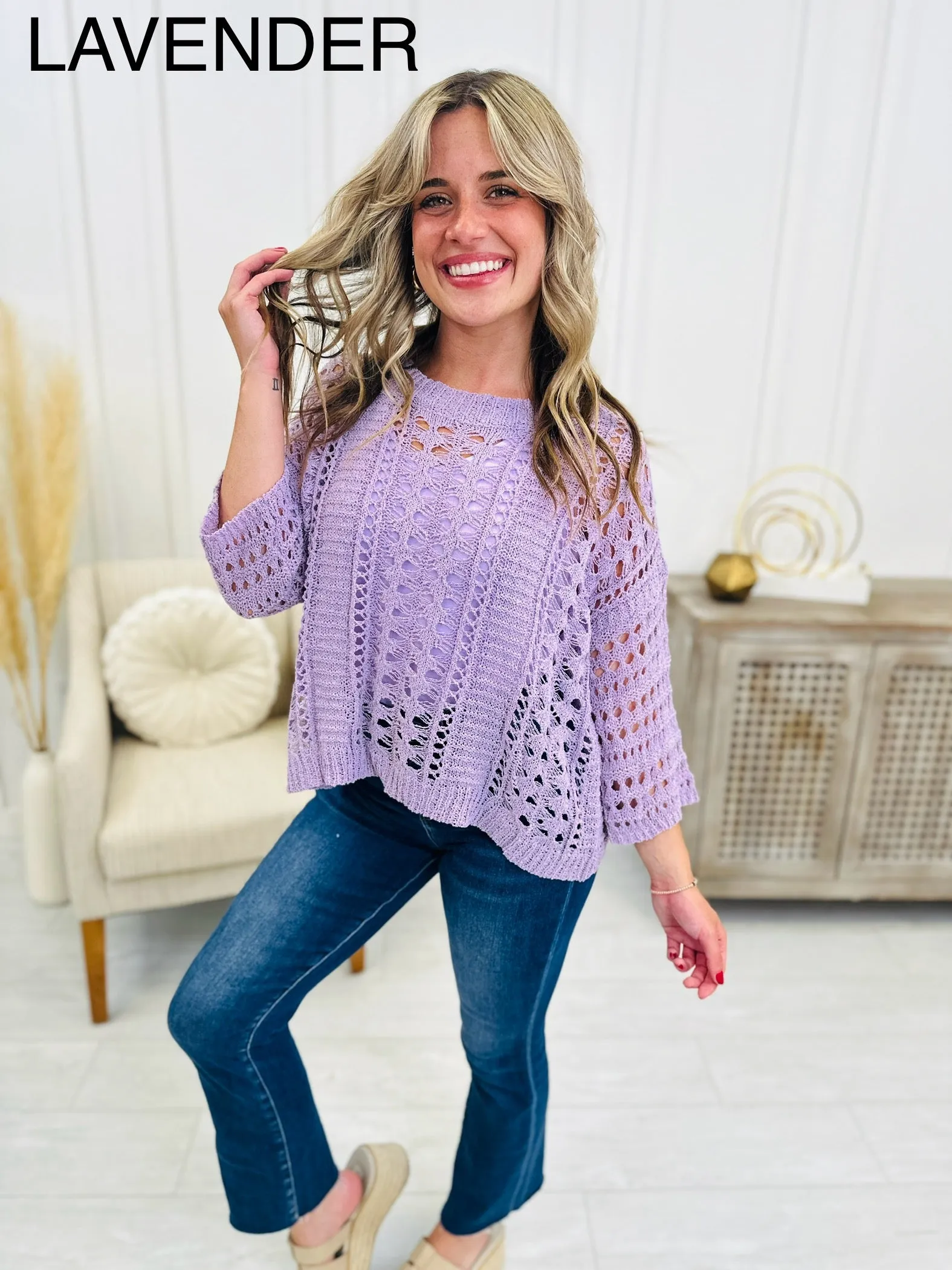 Free To Frolic Sweater- Multiple Colors!