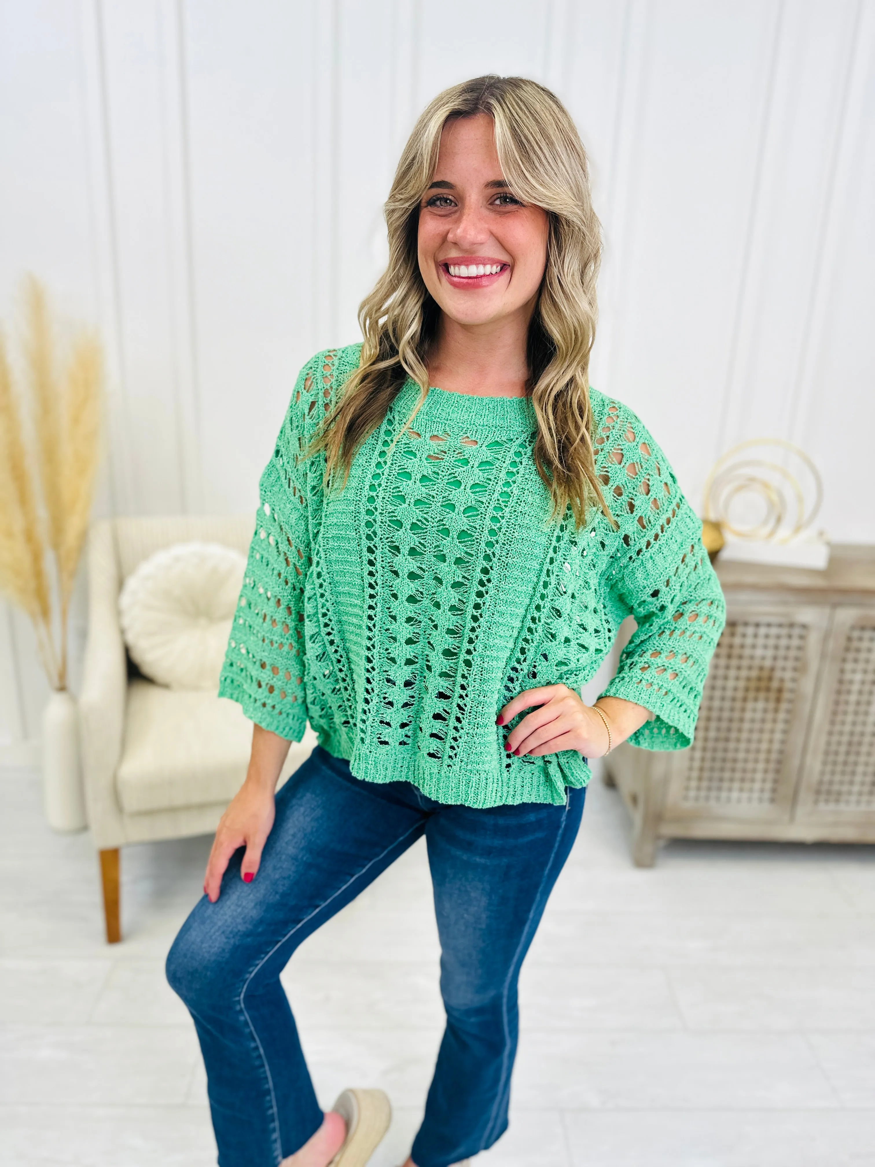 Free To Frolic Sweater- Multiple Colors!