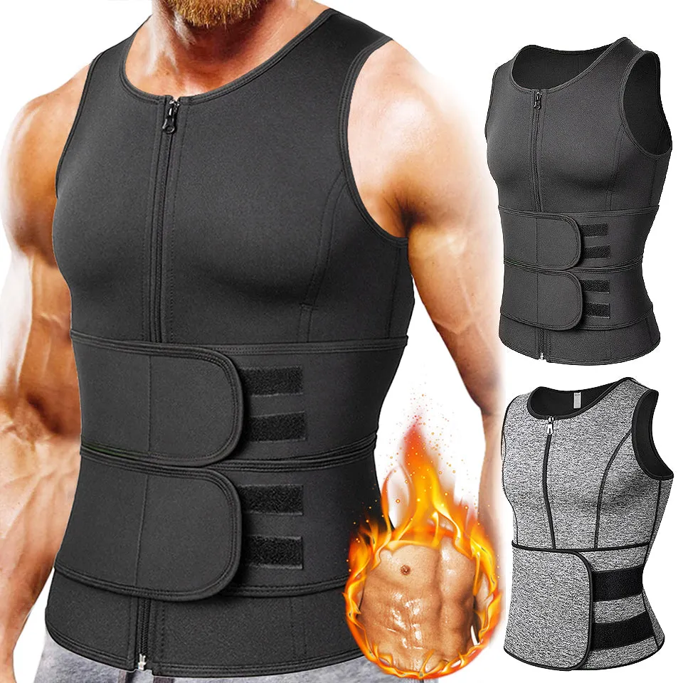 Funki Buys | Shapewear | Men's Waist Trainer Body Shaper Vest