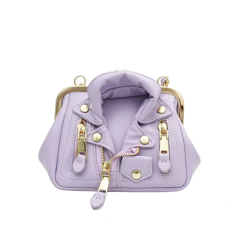 Funky Jacket Design Mini Shoulder Bag