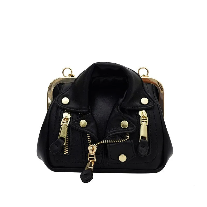 Funky Jacket Design Mini Shoulder Bag