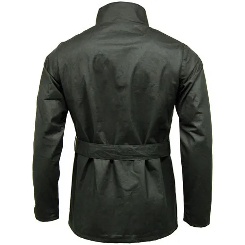 Game Continental Belted Motorcyle Wax Jacket