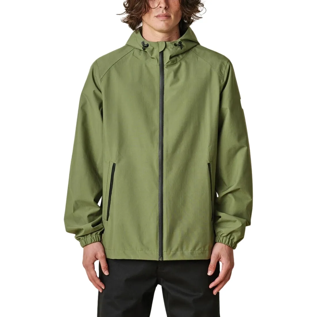 Globe Breaker Spray Jacket - Olive