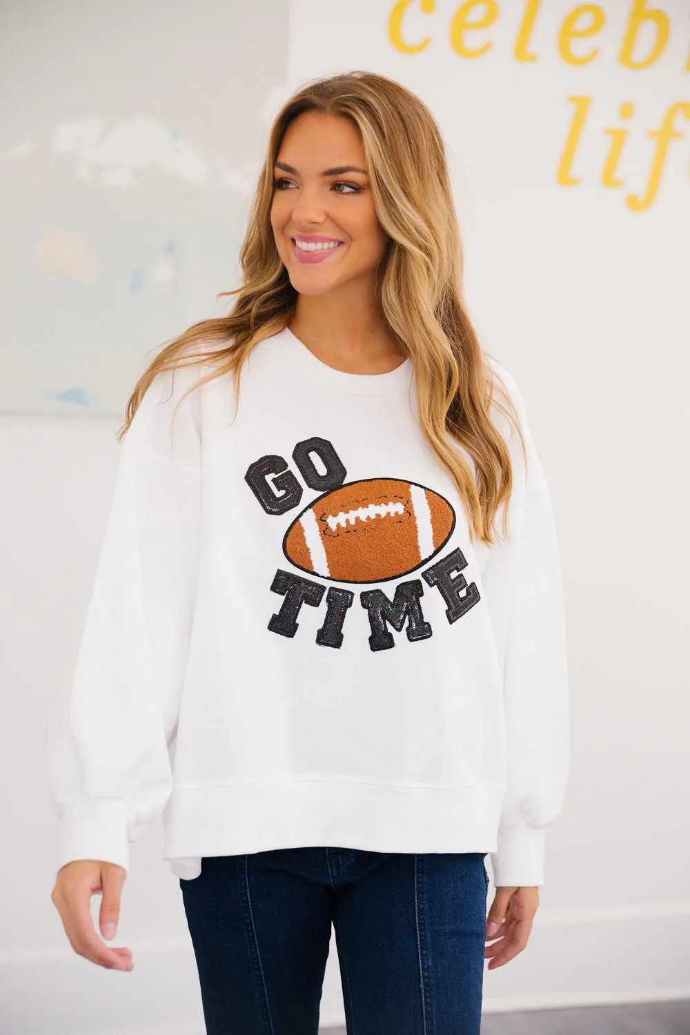 GO TIME FOOTBALL PULLOVER