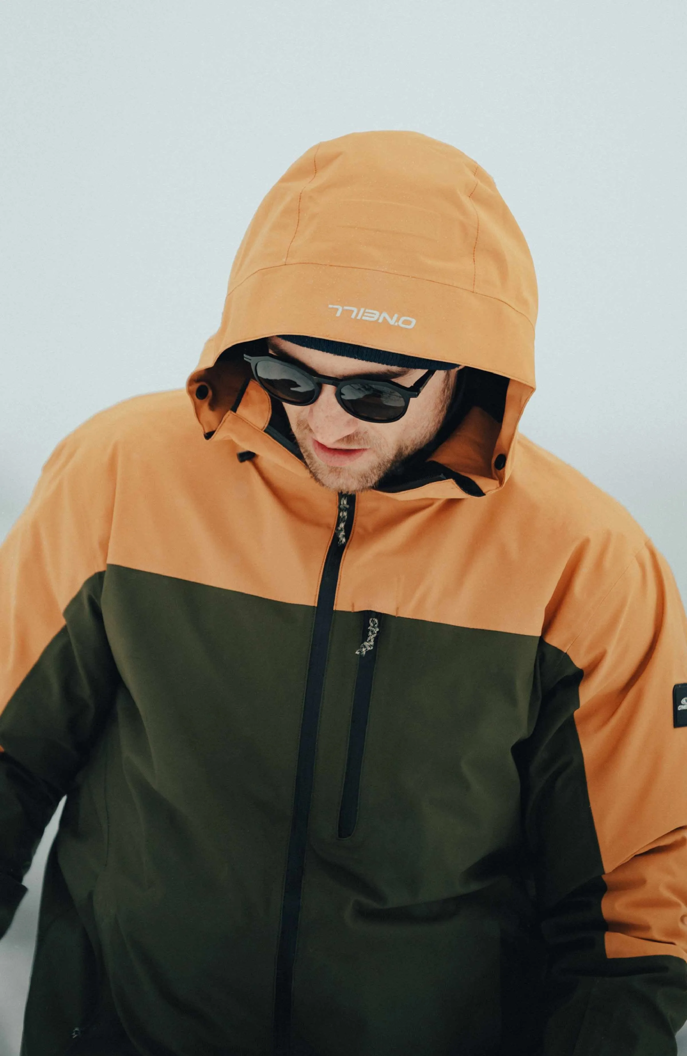 GORE-TEX Psycho Snow Jacket | Rich Caramel Colour block