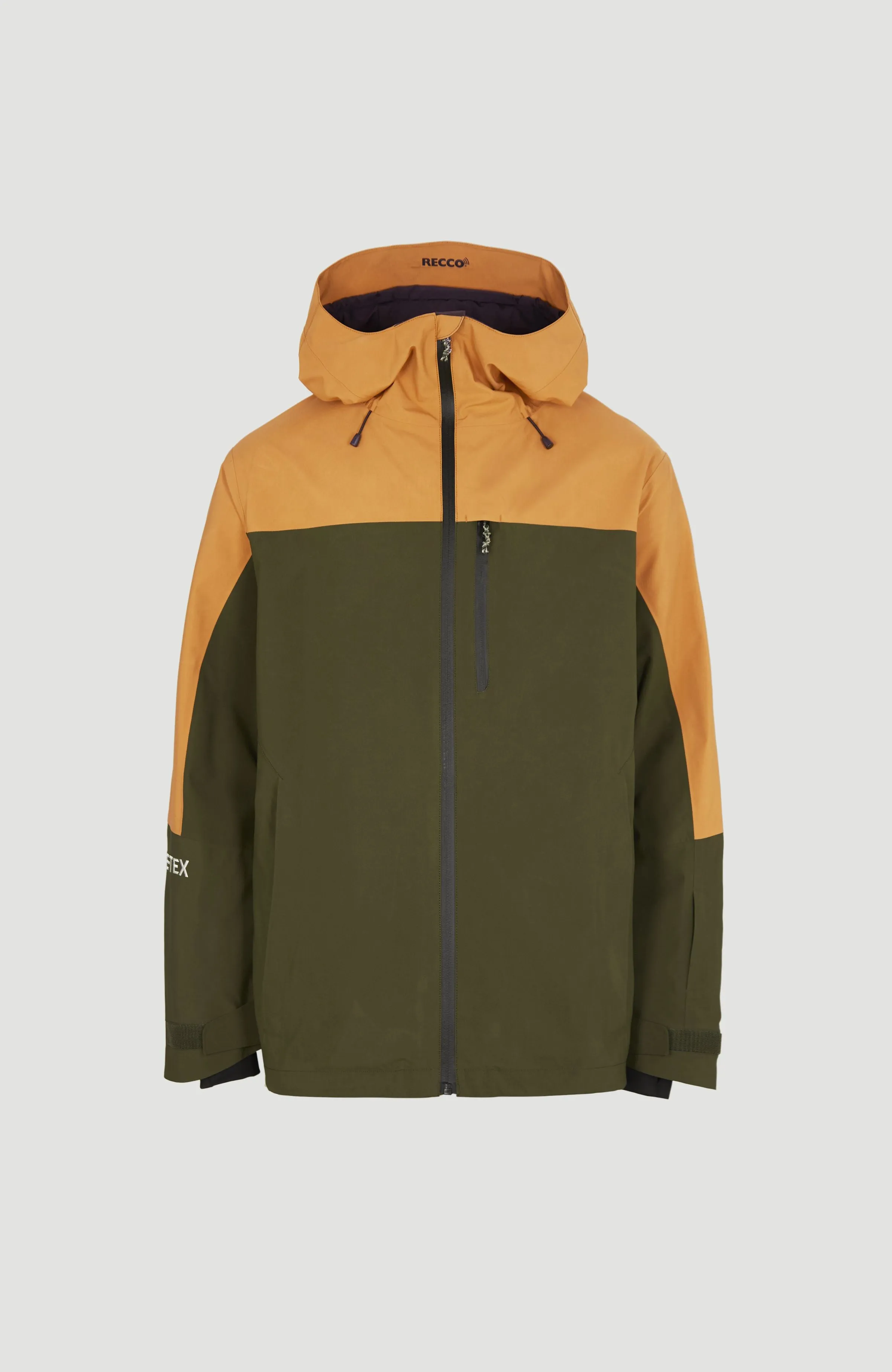 GORE-TEX Psycho Snow Jacket | Rich Caramel Colour block