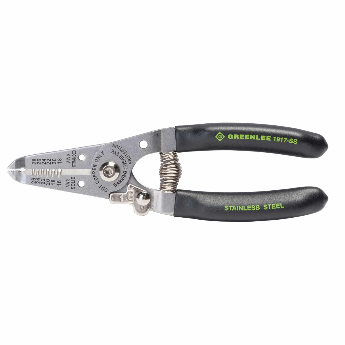 Greenlee 1917-SS Stainless Wire Stripper and Cutters (16-26AWG)