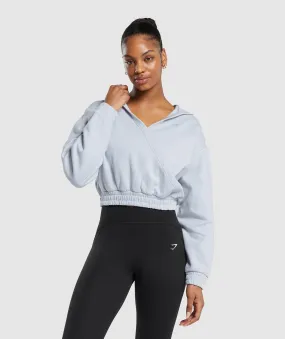 Gymshark Rest Day Midi Pullover - Fresh Blue