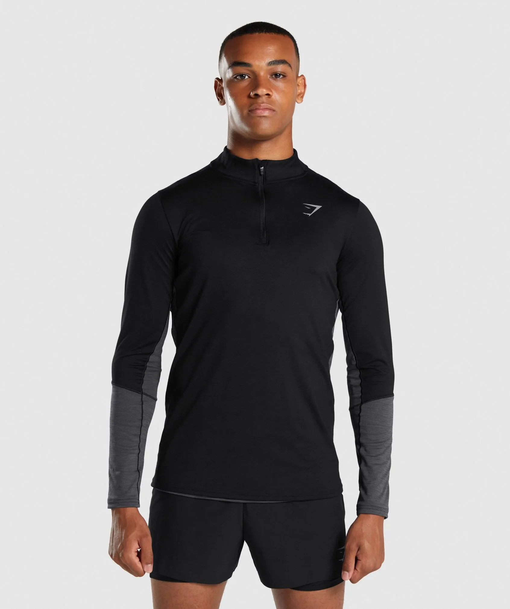 Gymshark Speed 1/4 Zip Pullover - Black