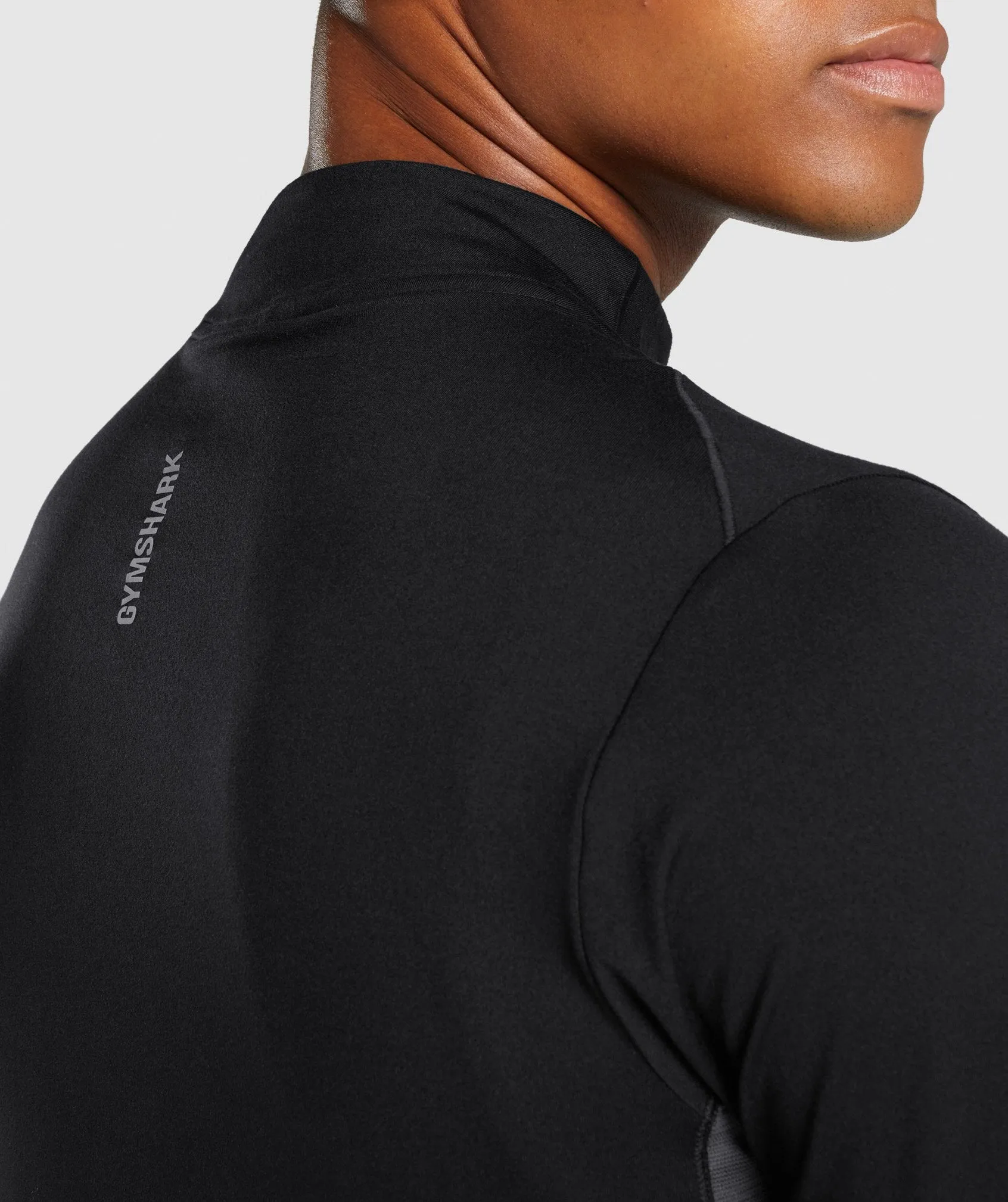 Gymshark Speed 1/4 Zip Pullover - Black