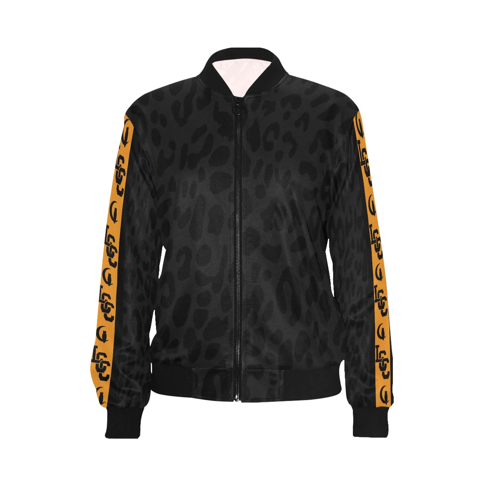 JAGUAR LCC All Over Print Bomber Jacket for Women