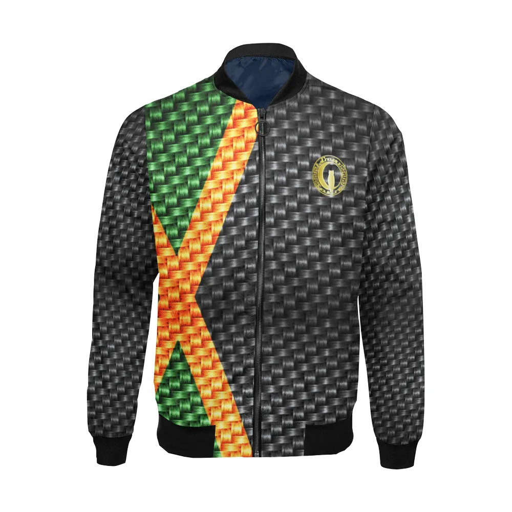 JAMAICA All Over Print Bomber Jacket